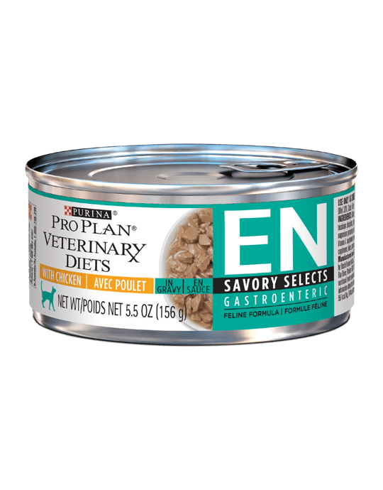 EN Savory Selects Gastroenteric® Canned Feline Formula with Chicken in Gravy