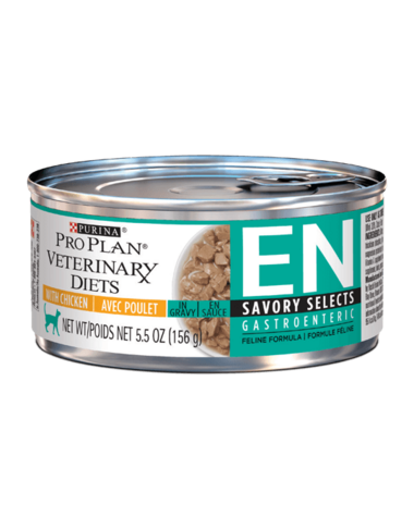 EN Savory Selects Gastroenteric™ Canned Feline Formula with Chicken in Gravy
