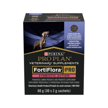 FortiFlora® PRO Synbiotic Action™ Powdered Probiotic & Probiotic Supplement for Dogs
