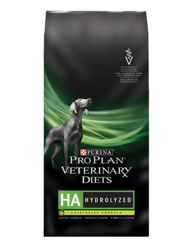 Formule canine sèche HA Hydrolyzed🅫 végétarien