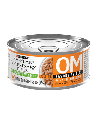 OM Overweight Management® Savory Selects Canned Feline Formula In Sauce With Turkey
